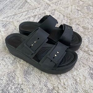 Crocs Women's Black Sandals